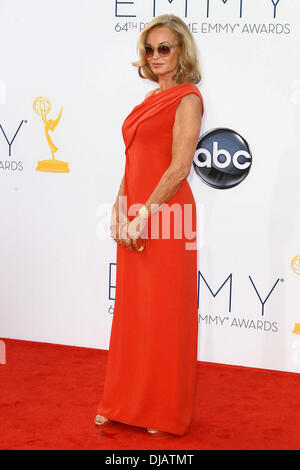 Jessica Lange 64e Primetime Emmy Awards annuel, tenu à Nokia Theatre L.A. Vivre - Arrivées Los Angeles, Californie - 23.09.12 Banque D'Images