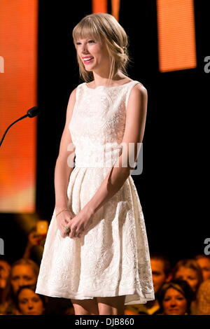 Taylor Swift 2012 Canadian Country Music Association Awards au Credit Union Centre Saskatoon, Saskatchewan, Canada - 09.09.12 Banque D'Images