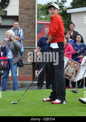 One Direction One Direction One Direction du célèbre son 19e anniversaire de l'organisation d'une Charity Golf Classic avec Keith Duffy pour Action Autisme irlandaise (AAI) et de l'hébergement d'urgence temporaire (Mullingar) L'équipe de Mullingar, Irlande - 13.09.12 Banque D'Images