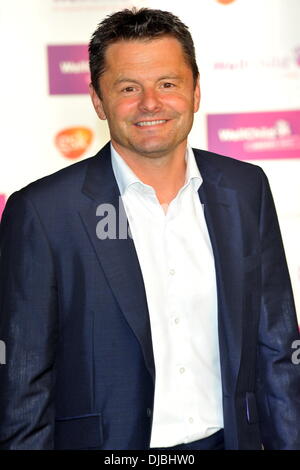 Chris Hollins Skylar WellChild Awards tenue à l'hôtel InterContinental, Park Lane - arrivées. Londres, Angleterre - 03.09.12 Banque D'Images