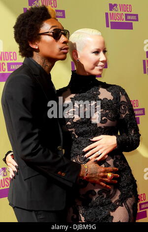 Wiz Khalifa, Amber Rose Banque D'Images