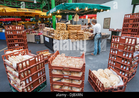 L'Angleterre, Londres, Southwark, Borough Market, Pain Shop Banque D'Images