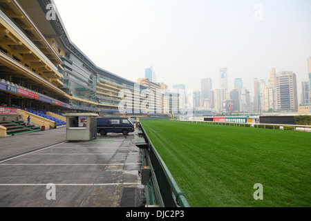 Happy Valley Racecourse à Hong Kong, Chine Banque D'Images