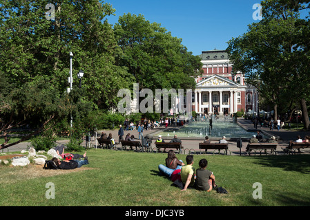 La Ville Jardin, Sofia, Bulgarie Banque D'Images