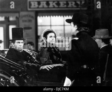 Raymond Massey et Ruth Gordon sur-ensemble du film, Abe Lincoln dans l'Illinois, 1940 Banque D'Images