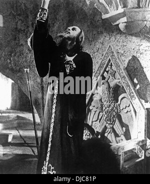 Nikolai Cherkassov sur-ensemble du film, Ivan le Terrible II (aka Ivan Groznyy II), 1945 Banque D'Images