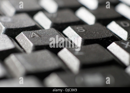 Les touches du clavier de l'ordinateur Banque D'Images