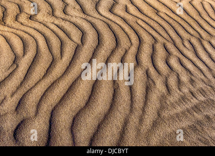 Des vagues de sable doré image de fond pour les concepteurs graphiques et numériques Banque D'Images