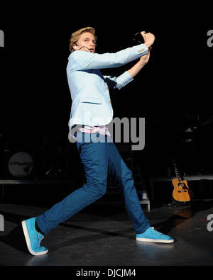 Cody Simpson en live à l'Amphithéâtre Cruzan West Palm Beach, Floride - 24.08.12 Banque D'Images