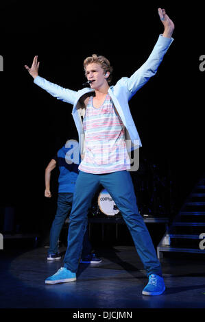 Cody Simpson en live à l'Amphithéâtre Cruzan West Palm Beach, Floride - 24.08.12 Banque D'Images