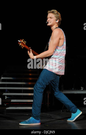 Cody Simpson en live à l'Amphithéâtre Cruzan West Palm Beach, Floride - 24.08.12 Banque D'Images