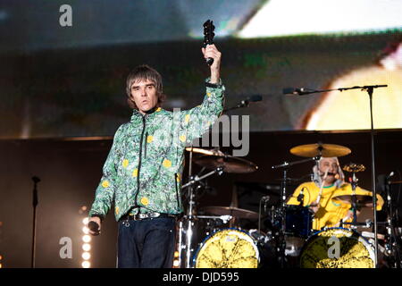 Stone Roses V Festival Chelmsford 18,08,2012 aucune signature veuillez Banque D'Images