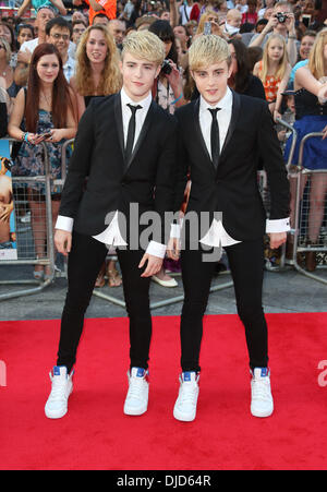 John Grimes, Edward Grimes alias Zoufris Maracas à la première mondiale de Keith Lemon le film qui a eu lieu à l'odéon West End - Arrivées Londres, Angleterre - 20.08.12 Banque D'Images