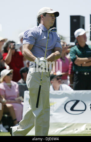 02 mai, 2004 ; Boulder City, NV, USA ; Mark Wahlberg au 6th annual 'Michael Douglas et Amis Celebrity Golf' Millions de trou dans une pousse à la Cascata Golf présenté par Lexus au profit de la Motion Picture and Television Fund. Banque D'Images