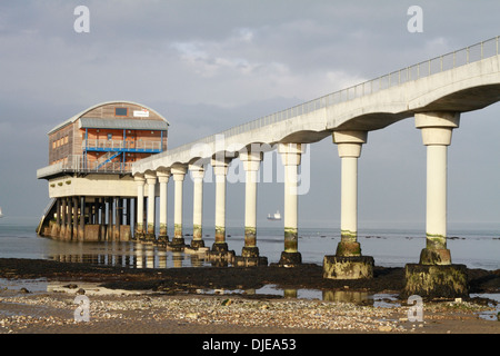 Bembridge, île de Wight, poste de recherche et sauvetage Banque D'Images