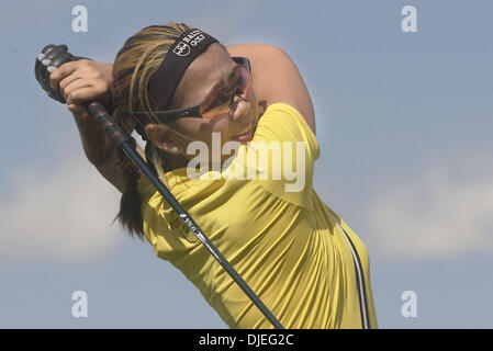 Oct 17, 2004 ; Palm Desert, CA, USA ; LPGA Pro JENNIFER ROSALES durant le Samsung World Championship. Banque D'Images