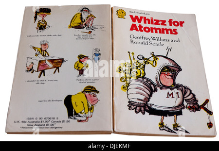 As pour Atomms par Geoffrey Willans et Ronald Searle Banque D'Images