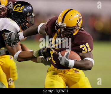 27 octobre 2007 - Tempe, AZ ..Dimitri Nance # 31 de l'Arizona State Sun Devils en action contre l'Ours d'or de la Californie au Sun Devil Stadium de Tempe, Arizona. Max Simbron/CSM..les Sun Devils défait les Golden Bears 31-20 (crédit Image : © Max Simbron/Cal Sport Media) Banque D'Images