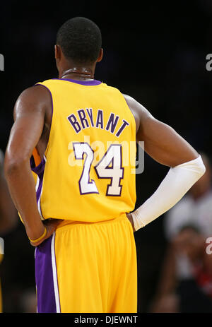 31 Oct 2007 - Los Angeles, Californie, USA - KOBE BRYANT des Los Angeles Lakers dans un match contre les Rockets de Houston au Staples Center le 30 octobre 2007 à Los Angeles, Californie. Rockets ont remporté 95-93. (Crédit Image : © Ringo Chiu/ZUMA Press) Banque D'Images