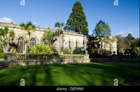 L'orangerie, Margam Manor, Port Talbot, Pays de Galles du Sud. Banque D'Images