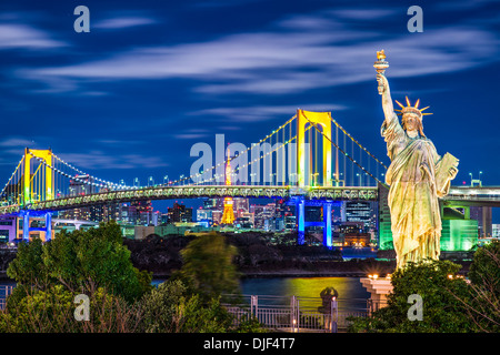 Des sites célèbres de Tokyo, Japon. Banque D'Images