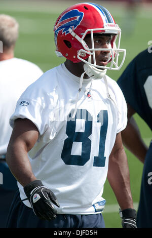 Buffalo Bills rookie wide receiver Marcus Easley (# 81) au cours d'un événement minicamp au Ralph Wilson Stadium in orchard Park, New York. (Crédit Image : © Mark Konezny/ZUMApress.com) Southcreek/mondial Banque D'Images