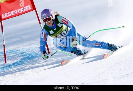 Beaver Creek, Colorado, USA. 26 nov., 2013. WC FIS womens ski Beaver Creek. Tina Maze (SLO). Credit : Action Plus Sport/Alamy Live News Banque D'Images