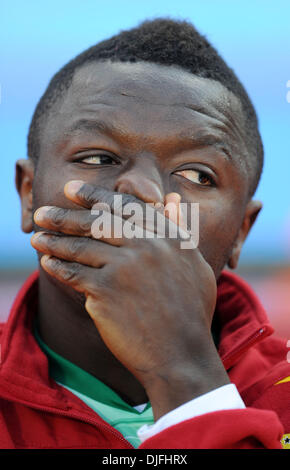 Jun 13, 2010 - Pretoria, Afrique du Sud - SULLEY MUNTARI de Ghana participe à une Coupe du Monde FIFA 2010 football match entre la Serbie et le Ghana au Loftus Versfeld, le 13 juin 2010 à Pretoria, Afrique du Sud. (Crédit Image : © Luca Ghidoni/ZUMApress.com) Banque D'Images