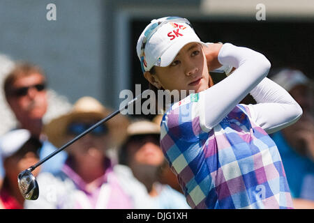 03 juillet 2010 - Sylvania, Ohio, USA - 3 juillet 2010 : Na Yeon Choi, de Corée du Sud, au cours de la troisième tour de jouer du Jamie Farr Owens Corning Classic présenté par Kroger aux Highland Meadows Golf Club à Sylvania (Ohio). Crédit obligatoire . : Scott W. Grau / Southcreek Global (Image Crédit : © Southcreek/ZUMApress.com) mondial Banque D'Images