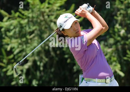 03 juillet 2010 - Sylvania, Ohio, USA - 3 juillet 2010 : In-Kyung Kim, de la Corée du Sud, au cours de la troisième tour de jouer du Jamie Farr Owens Corning Classic présenté par Kroger aux Highland Meadows Golf Club à Sylvania (Ohio). Crédit obligatoire . : Scott W. Grau / Southcreek Global (Image Crédit : © Southcreek/ZUMApress.com) mondial Banque D'Images