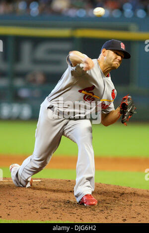 11 juillet 2010 - Houston, Texas, États-Unis d'Amérique - 11 juillet 2010 : le lanceur partant, 2001 à Blake Hawksworth (53) s'engager, à la 5ème manche. Les Cardinals de Saint-Louis défait les Astros de Houston 4 - 2 au Minute Maid Park, Houston, Texas..Mandatory Crédit : Luis Leyva/Southcreek Global (Image Crédit : © Southcreek/ZUMApress.com) mondial Banque D'Images