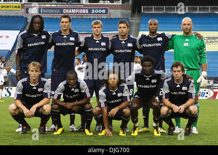 12 juillet 2010 - Foxboro, Massachusetts, United States of America - 10 juillet 2010 : La liste de départ pour le New England Revolution pour match play contre les Los Angeles Galaxy au Stade Gillette de Foxboro, Massachusetts..Crédit obligatoire : Mark fort / Southcreek Global (Image Crédit : © Southcreek/ZUMApress.com) mondial Banque D'Images