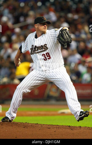 Astros de Houston Lanceur Brett Myers (39) jeter de solides à la fin des manches. Les Astros de Houston défait les Chicago Cubs 6 - 1 au Minute Maid Park, Houston, Texas. (Crédit Image : © Luis Leyva/ZUMApress.com) Southcreek/mondial Banque D'Images