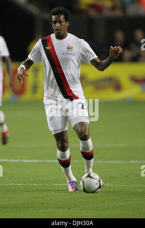 28 juillet 2010 - Atlanta, Géorgie, États-Unis d'Amérique - 28 juillet 2010 : Manchester City's Silva Jo. Manchester City défait Club America sur penalty dans le Aarons Défi Soccer International à Atlanta, Géorgie. Crédit obligatoire : Jeremy Brevard/Southcreek Global (Image Crédit : © Southcreek/ZUMApress.com) mondial Banque D'Images