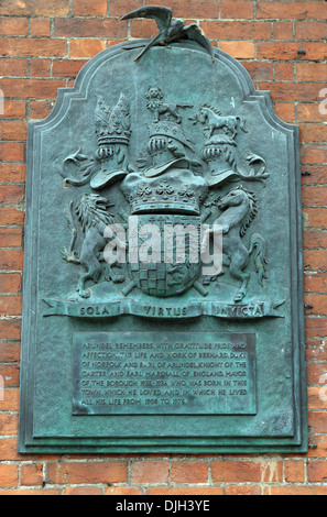 Plaque commémorative pour les hommes qui sont tombés dans les forces de défense sud-africaines de l'Empire 1899 - 1902 Banque D'Images