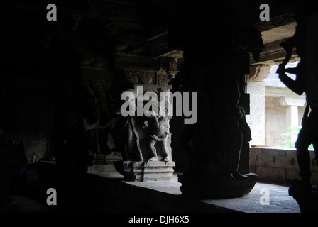 Temple d'Adykesavaperumal au Tamil Nadu Banque D'Images