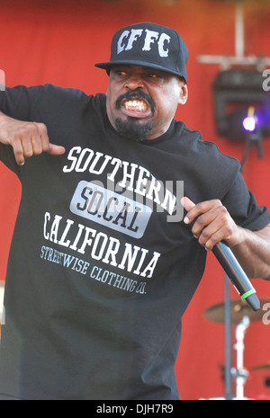 Sen Dog de Cypress Hill Rock sur la gamme 2012 - Jour 1 Columbus, Ohio - 19.05.12 Banque D'Images