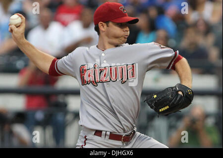 30 juillet 2010 - Flushing, New York, United States of America - 30 juillet 2010 : Arizona Diamondbacks pitcher Ian Kennedy (# 31) durant le jeu à Citi Field à Flushing, NY : crédit obligatoire .Anthony Gruppuso / Southcreek Global (Image Crédit : © Southcreek/ZUMApress.com) mondial Banque D'Images