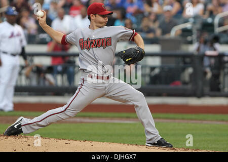 30 juillet 2010 - Flushing, New York, United States of America - 30 juillet 2010 : Arizona Diamondbacks pitcher Ian Kennedy (# 31) durant le jeu à Citi Field à Flushing, NY : crédit obligatoire .Anthony Gruppuso / Southcreek Global (Image Crédit : © Southcreek/ZUMApress.com) mondial Banque D'Images