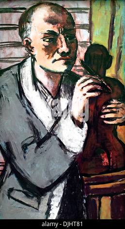 Selbstbildnis mit plastik - Self Portrait with plastic 1941 Max BECKMANN (1884-1950) Allemand Allemagne Banque D'Images