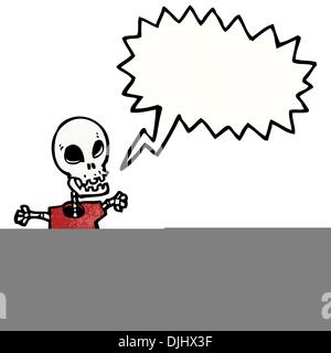 Retro cartoon avec texture. Isolé sur blanc. Illustration de Vecteur