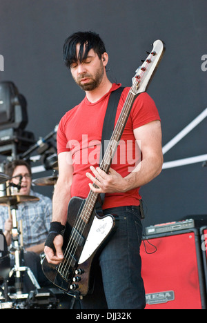 Chevelle effectuer à Rock sur la gamme 2012 - Jour 1 Columbus, Ohio - 19.05.12 Banque D'Images