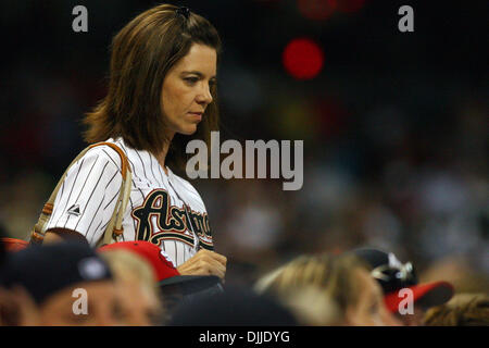 10 août 2010 - Houston, Texas, États-Unis d'Amérique - 10 août 2010 : Ventilateur Houston Astros. Les Braves d'Atlanta défait les Astros de Houston 4-2 au Minute Maid Park, Houston, Texas..Mandatory Crédit : Luis Leyva/Southcreek Global (Image Crédit : © Southcreek/ZUMApress.com) mondial Banque D'Images