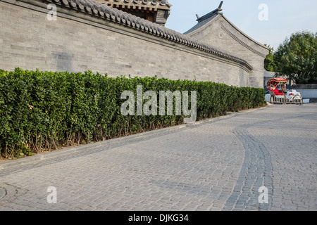 'NanLuoGu Xiang' Huton à Beijing, Chine Banque D'Images