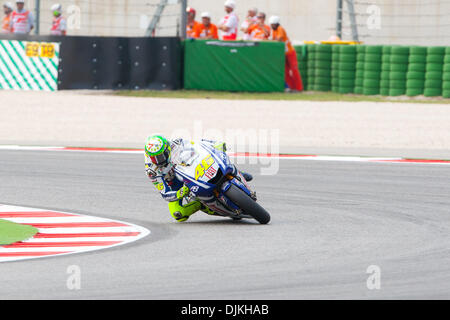 Septembre 07, 2010 - Misano Adriatico, Italie - Valentino Rossi sur Fiat Yamaha (ITA # 46) au GP de San Marin à Misano Adriatico, Italie. (Crédit Image : © Andrea Ranalli/ZUMApress.com) Southcreek/mondial Banque D'Images