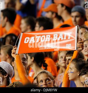 25 septembre 2010 - Gainesville, Floride, USA - Floride battre Kentucky 48-14 le samedi 25 septembre 2010 à Gainesville, Floride. Photo par Mark Cornelison | Personnel. (Crédit Image : © Lexington Herald-Leader/ZUMApress.com) Banque D'Images