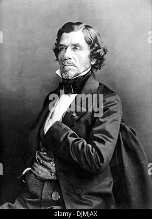 Eugène Delacroix, Ferdinand Victor Eugène Delacroix, artiste français Banque D'Images