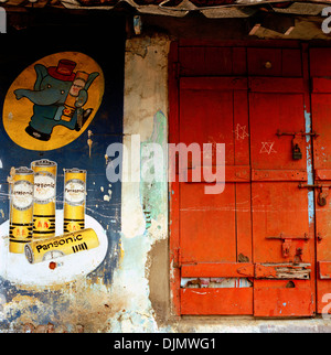 La photographie documentaire - Scène de rue à Ville juif à Kochi Cochin au Kerala en Inde Asie du Sud. L'histoire de la Culture Juive JewTown asiatique Keralan Banque D'Images