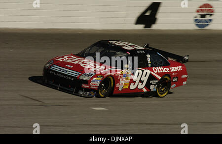 Oct 26, 2008 - Hampton, Georgia, USA - 2008 NASCAR - Carl Edwards a remporté le Pep Boys Auto 500 à Atlanta Motor Speedway le dimanche, 26 octobre 2008 à Hampton, en Géorgie (crédit Image : © Timothy L. Hale/ZUMA Press) Banque D'Images