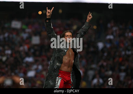 Mar 28, 2010 - Phoenix, Arizona, USA - bords lors de Wrestlemania WWE 26. (Crédit Image : © Matt Roberts/ZUMA Press) Banque D'Images